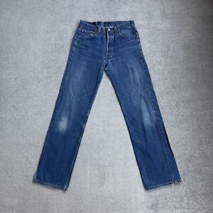 LEVI`S Jeans 501 XX Herren Vintage Hose W31 L36 Regular Made in USA 25320 Blau