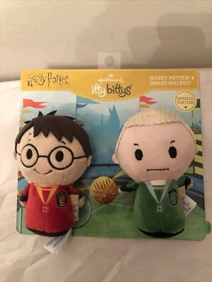 Set of 2 Hallmark Itty Bittys Harry Potter & Draco Malfoy Special Edition - NEW! - Image 1 of 4