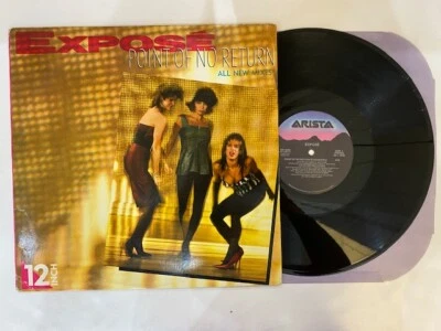 Exposé-Point Of No Return (All New Mixes!) 12" single-Arista-AD1-9580 - Image 1 of 2