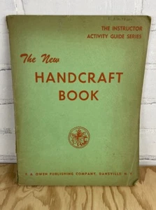 Vintage The Instructor Handcraft Activity Book 1950 F.A. Owen publishing Company - Bild 1 von 18