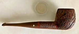VTG DR. GRABOW VISCOUNT IMPORTED BRIAR SMOKING PIPE ESTATE RUSTICATED BILLARD ST - Picture 1 of 11