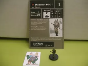 =Axis & Allies Miniatures RESERVES Degtyarev DP-27 con tarjeta 9/45= - Imagen 1 de 1