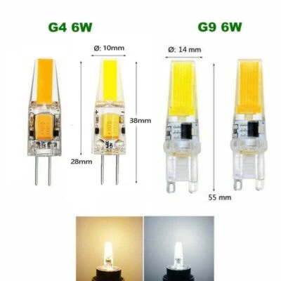 LED 5W 6W 8W 9W G9 G4 2W 3W 4W AC/DC 12V 220V Luce di mais Lampadina Corn Light - Image 1 of 4