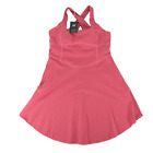 Halara Cloudful Air rückenloses Aktivitätskleid rosa ohne Futter Shorts neu mit Etikett Größe XL