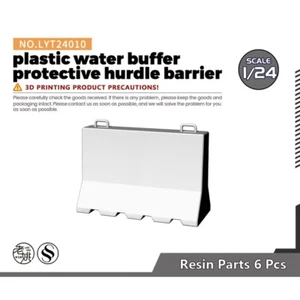 1/24 Miniature Factory Building Plastic Water Buffer Protective Hurdle Barrier - Picture 1 of 2