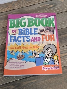 NEW - BIg Book of Bible Facts and Fun - Ages 6-12 - Gospel Light Homeschool - Picture 1 of 3
