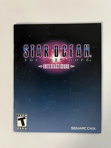 Star Ocean: The Last Hope International Manual Only (Sony PlayStation 3, PS3) - Imagen 1 de 2