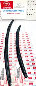 Juego de escobillas limpiaparabrisas delanteras derecha e izquierda Highlander 2008-2019 pieza original OEM - Imagen 1 de 4