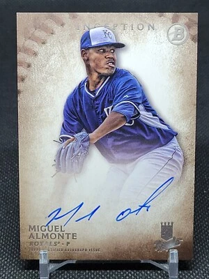 2015 Bowman Inception Autographs #BIAMA Miguel Almonte - Image 1 of 2