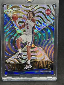 Cade Cunningham RC 2021/22 Panini Revolution Shock Wave FRACTAL 6 Rookie Pistons - Picture 1 of 2