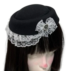 Bowknot Print Hat Retros Styles Hat Fashion Elegances Hat Light weight Laces Hat - Picture 1 of 8