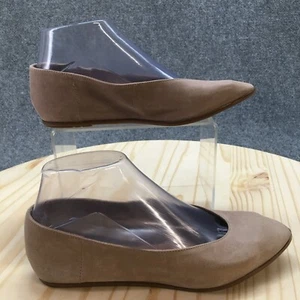 Crown Vintage Shoes Womens 6 Telian Slip On Flats Beige Casual Pointed Toe - Picture 1 of 17