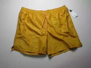 Goodfellow & Co Yellow Mesh Lining 7" Inseam Swim Shorts Trunks Men's SZ XXL NWT - Picture 1 of 7