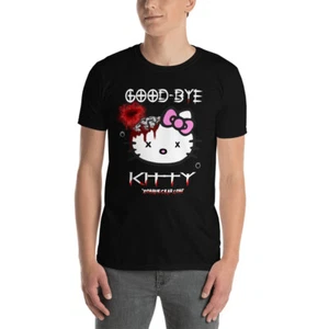 "Goodbye Kitty" Unisex T-Shirt - Picture 1 of 7
