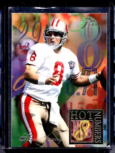 1994 Flair STEVE YOUNG numeri caldi INSERTO! #15 - Foto 1 di 2