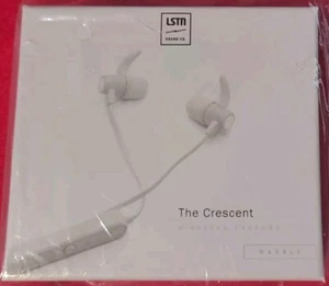 LSTN SOUND CO THE CRESCENT AURICOLARI WIRELESS MARMO NUOVI CON SCATOLA - Foto 1 di 4