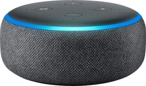 Amazon Echo Dot 3. Generation Smart Speaker mit Alexa - anthrazit - Bild 1 von 6