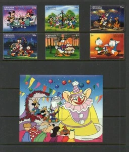 Grenada Grenadines - Disney "Holidays" - Scott #'s 1813-20 - MNH - Picture 1 of 2