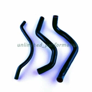 Black Silicone Radiator Coolant Hose For SUZUKI GSXR750 GSXR 750 2000 01 02 03 - Imagen 1 de 6