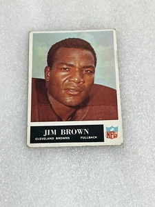 1965 Philadelphia Football Jim Brown #31 - BROWNS HOF - Picture 1 of 5
