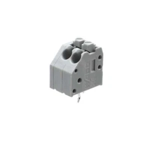 WAGO 250-202 Leiterplattenklemme Push-in CAGE CLAMP®, RM3,5, grau, 2-polig - Bild 1 von 1