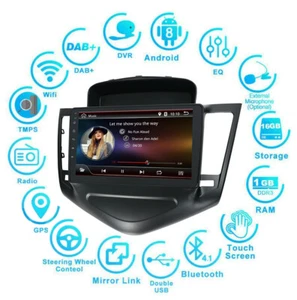 9" Android 10.0 Car Radio Stereo Navigation GPS BT For Chevrolet Cruze 2009-2014 - Picture 1 of 12