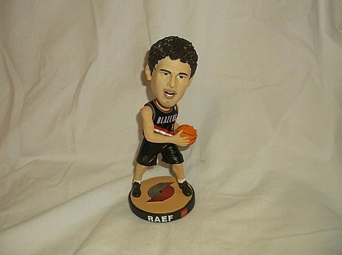 NBA Portland Trailblazers RAEF LaFRENTZ Bobblehead Nodder 2006-2007 Cover