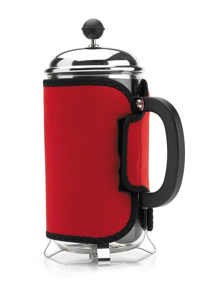 Cafetiere Jacket Cosy Insulated Thermal Coffee Jacket, 3, 8 and 12 Cup, Red - Image 1 of 1