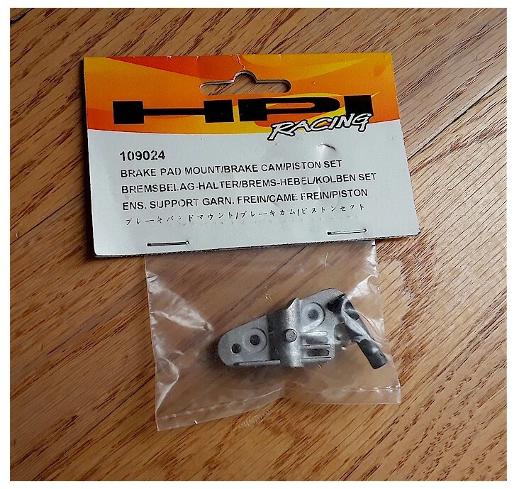 HPI Racing 109024 Brake Pad Cam Mount/Brake Cam/Piston Set Savage XL Octane RTR - Image 1 of 1