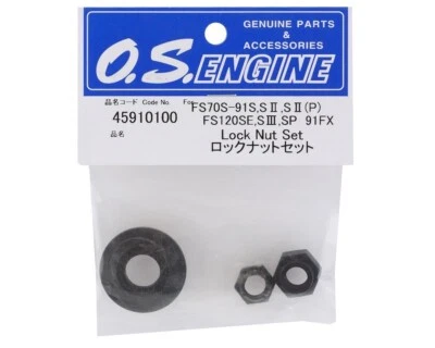 OS O.S. Engines Replacement RC .70 70 .91 91FX .95 95 1.20 AX FS Lock Nut Set - Image 1 of 3