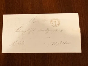 Stempelloser Brief 1869 , Catzenelenbogen Deutschland - Bild 1 von 7