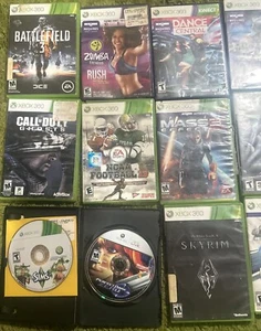 19 Microsoft Xbox 360 Game Lot Bundle Untested As Is Free Shipped - Picture 1 of 4