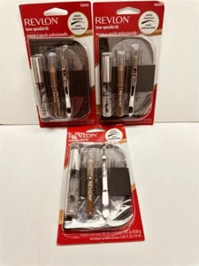 Menge 3-teiliges Revlon Brow Specialist Kit mit Reiseetui #53293, wie abgebildet - Bild 1 von 8