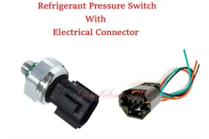 OE Spec AC Pressure Transducer Switch W/ Connector Fits: Infiniti Nissan - Picture 1 of 5