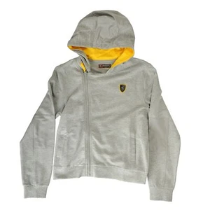 Scuderia Ferrari Kid "Full Zip Slanting Off" Hooded Track Sweater 13/14 Years - Picture 1 of 4