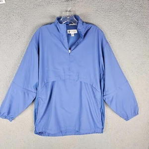 Coolibar Jacket Mens Medium Blue Sun Protection UPF 50+ Convertible Quarter Zip - Picture 1 of 11