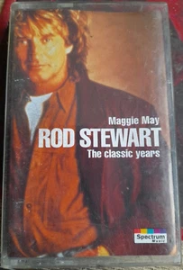 rod stewart maggie may the classic years 1995 cassette tape vintage collect bd - Picture 1 of 5