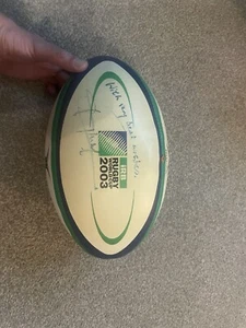 Jonny Wilkinson Signed Rugby World Cup 2003 Match Ball - Picture 1 of 2