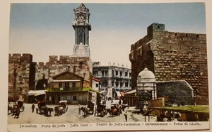 SOBREIMPRESIÓN DE SIRIA FRANCESA A ESTADOS UNIDOS PPC POSTAL BEIRUT 1930 - Foto de Jerusalén - Imagen 1 de 2