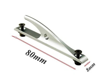 80mm X 8mm CNC Aluminum Front Retrieve Hook for RC Model Boat - Image 1 of 2