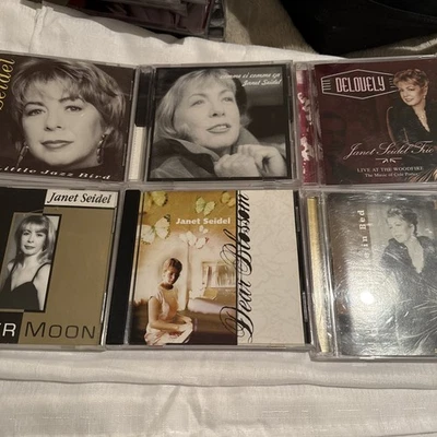 Bulk Lot Of 6 Janet Seidel CD's. Excellent Condition. Seller Pays Postage - image 1 of 4