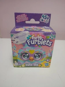 NEW Sealed Furby Furblets Swee-Dee Spring Edition Mini Plush Toy DAMAGED BOX - Picture 1 of 5