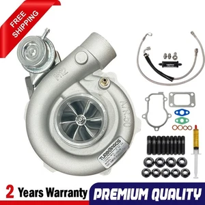 Upgrade Billet Turbo Charger+Oil Feed Line Kit For Ford Falcon BA XR6 Barra 4.0L - Bild 1 von 17