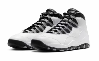 Air Jordan 10 Retro OG Acero Gris Acero Claro HJ6779-104 Para Hombre Talla Foto 1 de 4