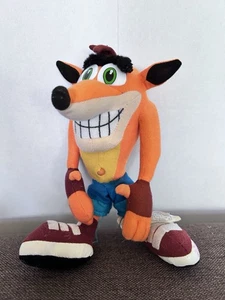 Vintage Crash Bandicoot 2001 Play By Play 9” Plush Stuffed Animal Rare - Picture 1 of 7