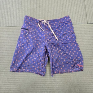 Pantalones cortos de tabla Wavefarer estampados Patagonia para hombre talla 34 azul #86630 petroglifos - Imagen 1 de 7