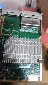 Supermicro AOC-ATGC-I2TM X710-AT2 10Gbps Ethernet Controller Card - Gen 3 - Picture 1 of 1