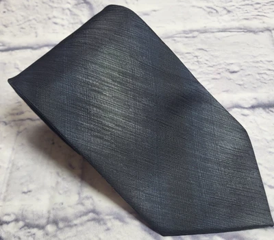 Corbata Stafford Essentials Poliéster Gris Negro Azul Rayas Hombre 57 x 3.5 Foto 1 de 4