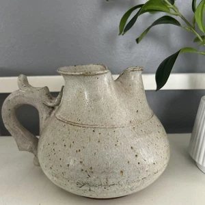 HANDGEMACHTE STUDIOKERAMIK GESPRENKELTE GLASUR STEINKRUG/KRUG - Bild 1 von 5