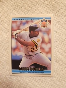 Tarjeta de béisbol 1991 Leaf Bobby Bonilla #427 Liga Nacional Piratas de Pittsburgh - Imagen 1 de 2